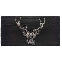 Selbrae House Slate Table Runner - Stag Prince in Dark Grey | Size: 1 Pack