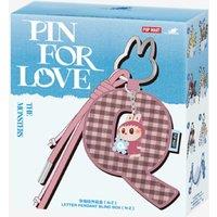 POP Mart Labubu The Monsters Pin for Love Series Letter Pendant (N-Z)