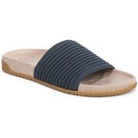Vionic Women's Evie Knit Slide Sandals in Dark Blue | Size: 5