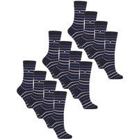 Heat Holders Women's 12 Pairs Ultra Lite Soft Thermal Socks in Aqua | Size: 4-8