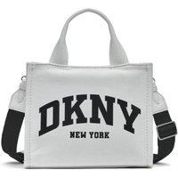 DKNY Women's Small Logo Tote Bag Marshmallow Grey