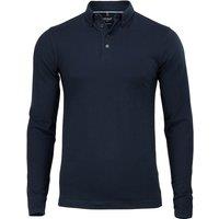 Nimbus Men's Carlington Deluxe Long Sleeve Polo Shirt in Navy | Size: Medium