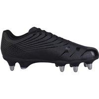 Canterbury Men's Stampede Team 2025 Soft Ground Rugby Boots in Black | Size: 10.5