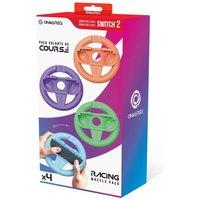 Oniverse Pack of 4 Racing Wheel Controller Holders for Nintendo Switch 2