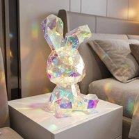 Garden Greatness Starlightz LED Rabbit Decorative Lamp in Beige
