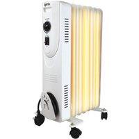 Igenix 1.5KW Oil Filled Radiator White IGHO02615W