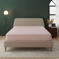 Snug City Flannelette Fitted Sheet Extra Deep 40cm Skirt Soft Brushed Cotton in Pink | Size: Single