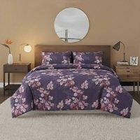 Snug City Bloomy Complete Bedding Set Duvet Cover Set Pillowcase Fitted Sheet | Size: Double