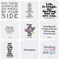 Quotable Sympathy Greetings Cards 9 Multipack Assorted | Size: 9 Pack