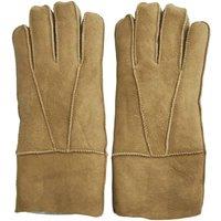 TruClothing Sheepskin Suede Leather Gloves Thermal Winter Warm in Tan | Size: 3XL