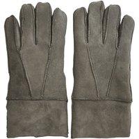 TruClothing Sheepskin Suede Leather Gloves Thermal Winter Warm in Grey | Size: 3XL