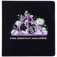 Insight Editions Harry Potter: Deathly Hallows Embroidered Journal Hardback Book