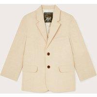 Monsoon Boy's Smart Pocket Detail Blazer Natural | Size: 2-3 Years