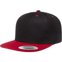 Flexfit Men's Two Tone Classic Snapback Cap in Black