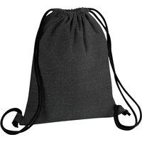 Westford Mill Men's Revive Drawstring Bag in Black