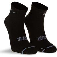 Hilly Men's Active Ankle Socks in Black | Size: 6-8