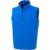 Result Men's Softshell Printable Body Warmer in Blue | Size: Medium