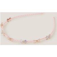 Monsoon Women's Mini Bow Embellished Headband in Pink