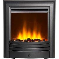 Acantha Fires & Fireplaces Acantha Amara Coal Electric Fire in Matte Black with Remote Control