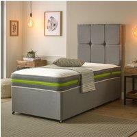 Starlight Beds Horizon Harmony Hybrid Mattress 8 inch Deep Soft Feel Plush in White | Size: EU King