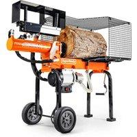 Superhandy Powerful 16-Ton Corded Log Splitter with 1500W Motor in Orange
