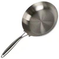 Havendro 304 Stainless Steel Frying Pan NonStick Pan Uncoated Kitchen in Silver