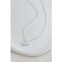 Mia Gioielli Women's Sterling Silver T-Rex Dinosaur Pendant Necklace | Size: 45 cm
