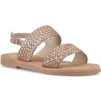 Hush Puppies Women's Helene Wide Fit Sandal in Bronze | Size: 6