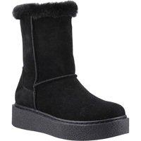 Hush Puppies Women's Becca Mid Boot in Black | Size: 8