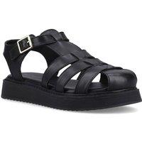Hush Puppies Women's Cassandra Gladiator Sandal in Black | Size: 5