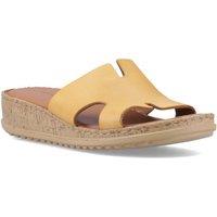 Hush Puppies Women's Eloise Mule Sandal in Mustard | Size: 6
