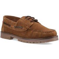 Hush Puppies Men's Harrison Boat Shoe in Tan | Size: 10