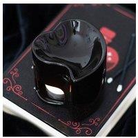 KDMD Black Heart Oil Burner & Wax Warmer