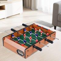 Costway Tabletop Foosball Table Mini Indoor Football Table Wooden Soccer Game