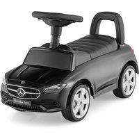 Gymax Ride on Sliding Toy Car With Steering Wheel Engine Sound Mercedes-Benz in Black