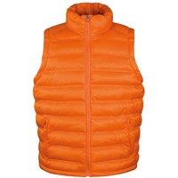 Result Men's Ice Bird Padded Bodywarmer Gilet Jacket in Orange | Size: 2XL