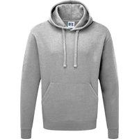 Russell Men's Authentic Hooded Sweatshirt Hoodie in Grey | Size: 3XL