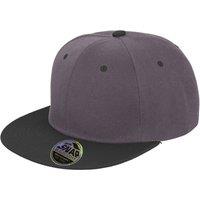 Result Men's Core Bronx Original Flat Peak Snapback Dual Colour Cap Pack of 2 in Grey