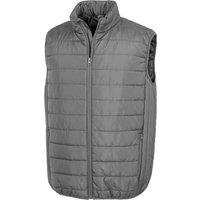 Result Core Men's Promo Padded Body Warmer in Grey | Size: 3XL