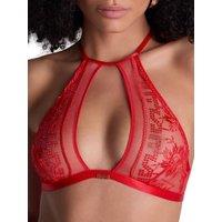 Aubade Women's Rules of Attraction Bralette in Red | Size: 12