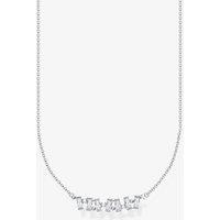 THOMAS SABO Women's Sterling Silver Cubic Zirconia Necklace KE2095-051-14 | Size: 42 cm