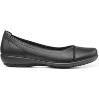 Hotter Women's Extra Wide 'Robyn II' Ballet Pumps in Black | Size: 6