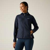 Regatta Women's 'Arec III' Wind Resistant Waterproof Softshell Jacket in Navy | Size: 12
