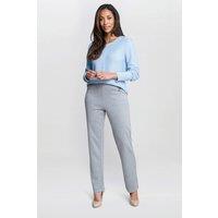 Gina Bacconi Women's Anna-Maria Tailored Trouser in Grey | Size: XL