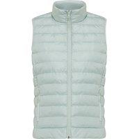 IQONIQ Women's Meru Polyester Body Warmer in Light Green | Size: Medium