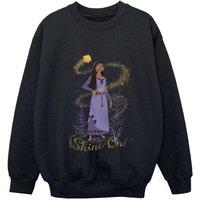 Wish Shine On Asha Standing Sweatshirt in Black | Size: 9 Years