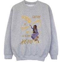 Wish Girl's There Is Always Hope Sweatshirt in Grey | Size: 5-6 Years