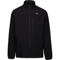 Trespass Men's Filmford Packaway Waterproof Jacket in Black | Size: Medium