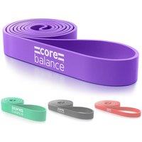 Core Balance Pull Up Resistance Band Exercise Fitness Latex Heavy 15 To 40kg in Purple