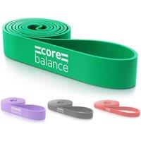 Core Balance Pull Up Resistance Band Exercise Latex Extra Heavy 22 To 56kg in Green